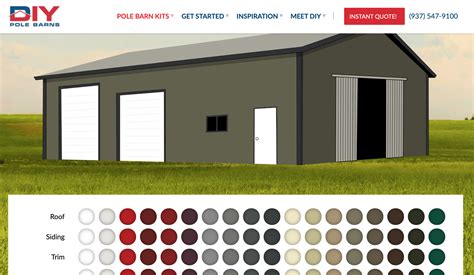 Metal Building Colors, Color Visualizer & Color Schemes